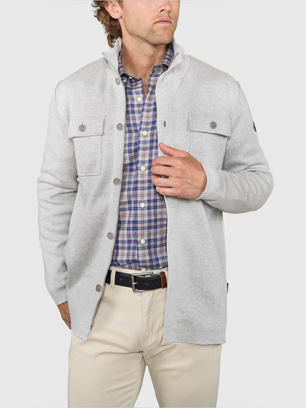 Holebrook Sweden Edwin Zip up Shirt Jacket 4X